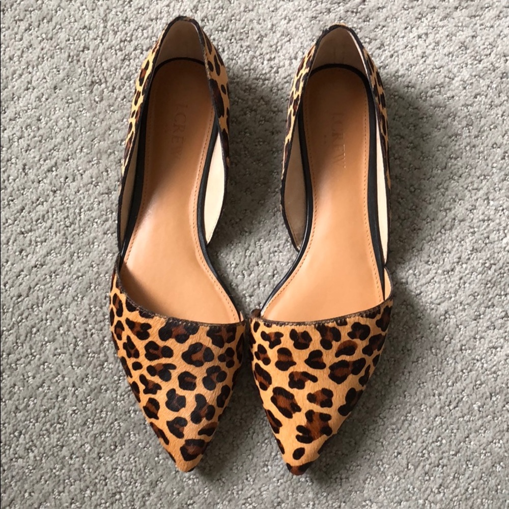 J.Crew Leopard flats - Size 9